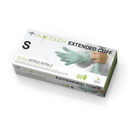 AloeTouch® Powder-Free Nitrile Chemo Exam Glove, Extended Cuff, 12"