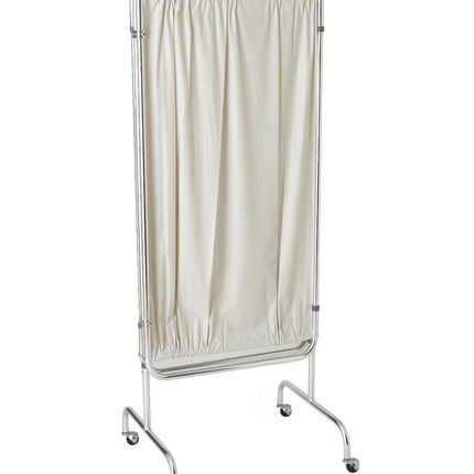 Medline Folding 3-Panel Privacy Screen, 9’ (2.75 m), White