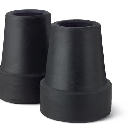 Medline Cane Replacement Tip, Black, 3/4" (1.91 cm), for Standard Cane