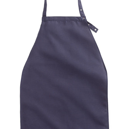 Bib Clothing Protector with Hook-and-Loop Closure, 19" x 27" (48 x 68 cm), Navy