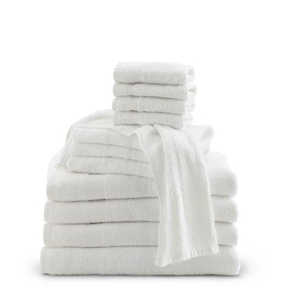 Medline Classic Cotton Terry Hand Towel, 16" x 27" (41 x 69 cm), 2.5 lb.