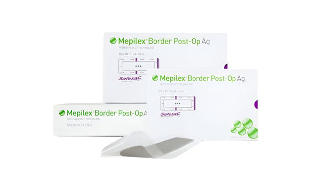 Mepilex Border Post-Op Ag Antimicrobial
