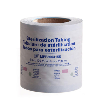 Sterilization Heat Seal Rolls, 4" x 100' (10.16 cm x 30.48 m)