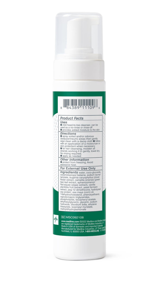 Remedy® Clinical Hydrating No-Rinse Foam Cleanser, 236 mL, Scented