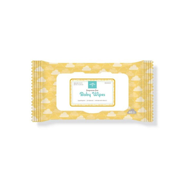 Medline Hypoallergenic Fragrance-Free Baby Wipes