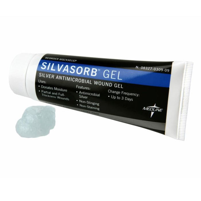 SilvaSorb Silver Antimicrobial Wound Gel 1.5Oz (45mL)