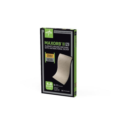 Medline Maxorb II Ag Silver 100%-Calcium Alginate Dressing