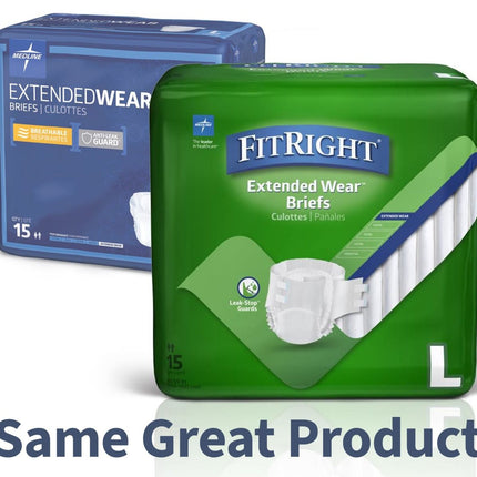 Extended-Wear High-Capacity Adult Incontinence Brief