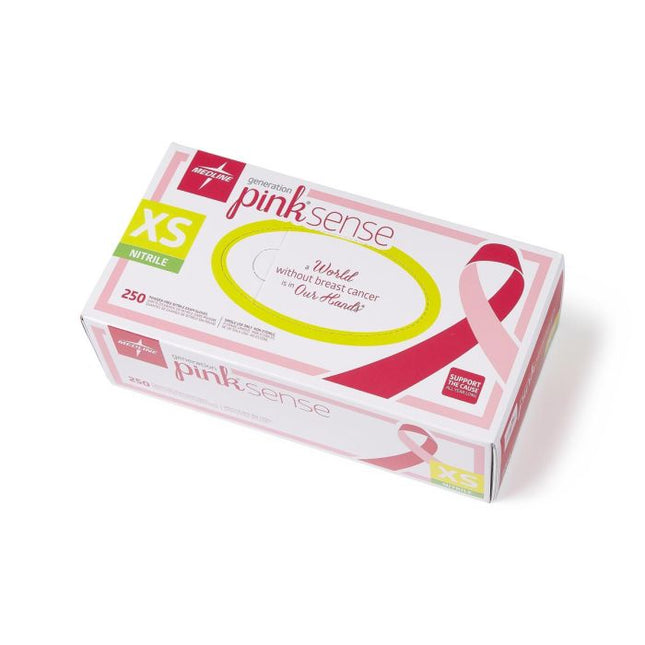 Generation Pink Sense Powder-Free Nitrile Exam Glove, Pink