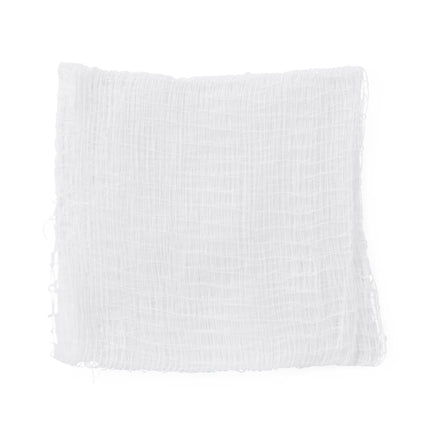 Sterile 100%-Cotton Woven Gauze Sponge, 12-Ply, 4" x 4", 2/pk