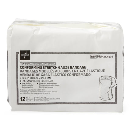Medline Stretch Conforming Bandage, 3" x 5 yd