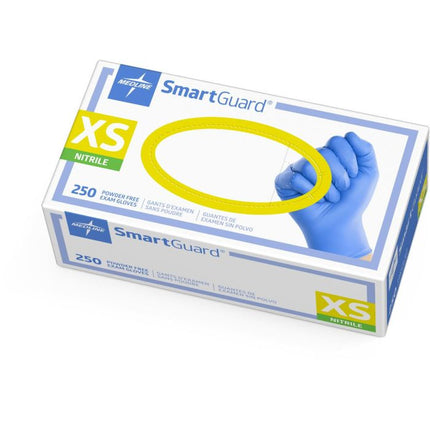 SmartGuard Powder-Free Nitrile Exam Glove, Blue