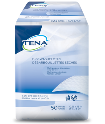 TENA Dry Wipes