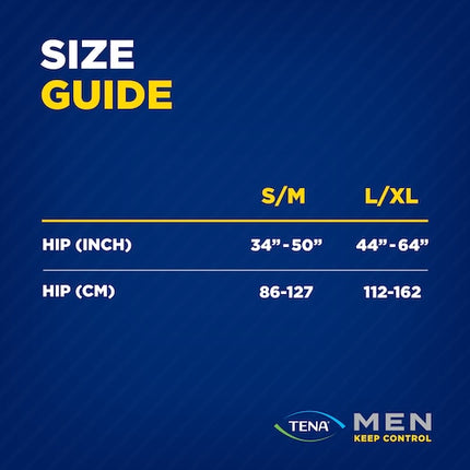 TENA Men Super Plus Protective Underwear